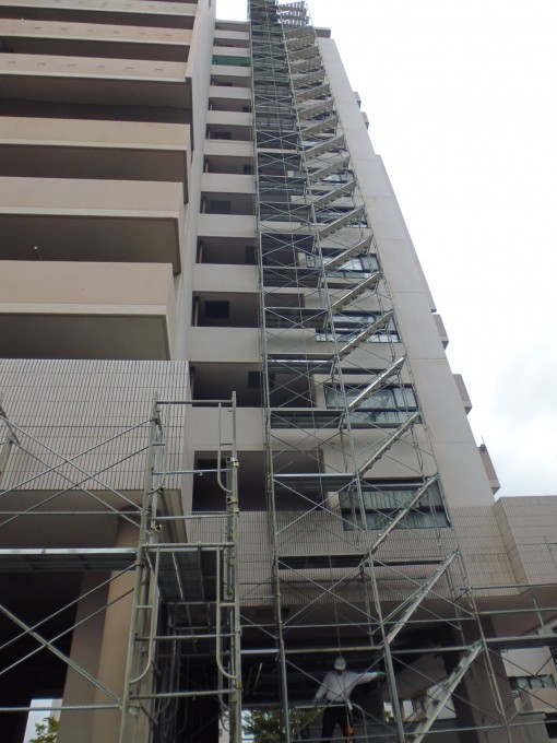 福岡市内のマンション大規模改修工事